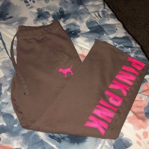 Pink sweats